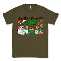 Santa's Favorite Cashier Classic Tee | Teevron