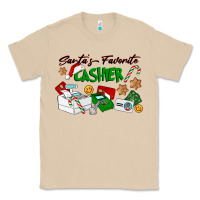 Mushroom Santa's Favorite Cashier Classic Tee - LillyAllenDesigns