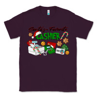 Plum Santa's Favorite Cashier Classic Tee - LillyAllenDesigns