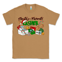 Toasted Coconut Santa's Favorite Cashier Classic Tee - LillyAllenDesigns
