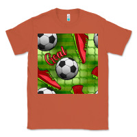 Copper soccer shoes goal seamless pattern Classic Tee - BundleAndBundleShop