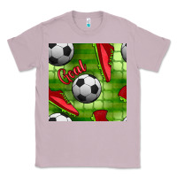 Lilac soccer shoes goal seamless pattern Classic Tee - BundleAndBundleShop