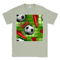 Matcha soccer shoes goal seamless pattern Classic Tee - BundleAndBundleShop