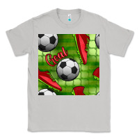 Moon Dust soccer shoes goal seamless pattern Classic Tee - BundleAndBundleShop
