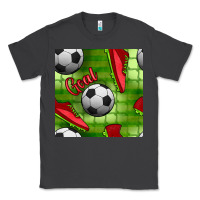 Smoke soccer shoes goal seamless pattern Classic Tee - BundleAndBundleShop