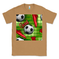 Toasted Coconut soccer shoes goal seamless pattern Classic Tee - BundleAndBundleShop