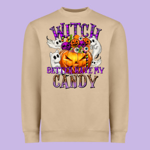 Witch Better Have My Candy Heavyweight Sweatshirt Designed By Texasbilliewilder