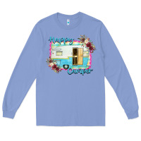 Colony Blue Happy Camper Long Sleeve Tee - Bettercallsaul