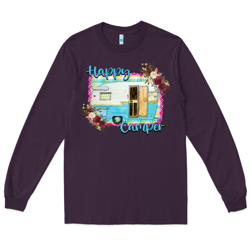 Happy Camper Long Sleeve Tee by Bettercallsaul | Teevron