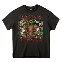 Asphalt christmas with my herd cows Heavy Core Tee - BarkalooDesign