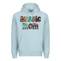 Blue Mist Aussie mom Premium Hoodie - CowCowDesign