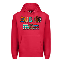 Cardinal Aussie mom Premium Hoodie - CowCowDesign