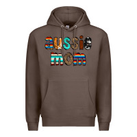 Coffee Aussie mom Premium Hoodie - CowCowDesign