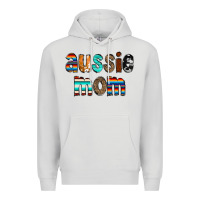 Dove Grey Aussie mom Premium Hoodie - CowCowDesign