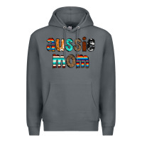 Rock Aussie mom Premium Hoodie - CowCowDesign