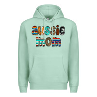 Seafoam Aussie mom Premium Hoodie - CowCowDesign