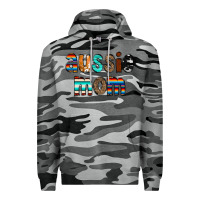 Slate Camo Aussie mom Premium Hoodie - CowCowDesign
