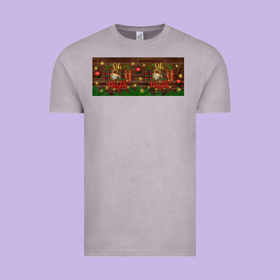 Oh Holy Night Vintage Tee Designed By Bundleandbundleshop