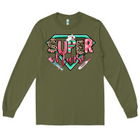 Army Green super nurse Long Sleeve Tee - RanaPortraitStore