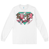 White super nurse Long Sleeve Tee - RanaPortraitStore
