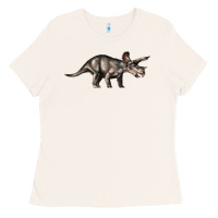 Bone Triceratops Horridus Ladies Tee - LillyAllenDesigns