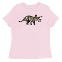 Bubblegum Pink Triceratops Horridus Ladies Tee - LillyAllenDesigns