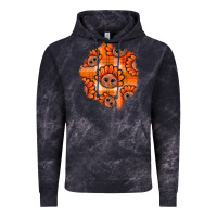 Cloud Black Thanksgiving Turkey With Tartan Patch Vintage Hoodie - BundleAndBundleShop