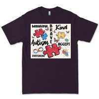 Plum autism Premium Tee - MaliasSmallBusiness