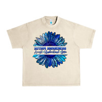 Sandshell autism awareness accept understand love blue Urban Heavy Tee - LillyAllenDesigns