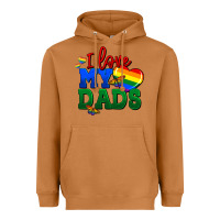 Meerkat I love my dads Heavyweight Hoodie - FaDigitalArtStudio