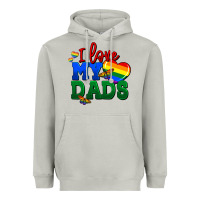 Moon Dust I love my dads Heavyweight Hoodie - FaDigitalArtStudio