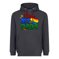 Smoke I love my dads Heavyweight Hoodie - FaDigitalArtStudio