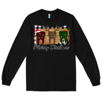 Black Merry Christmas Teeth Long Sleeve Tee - Bettercallsaul