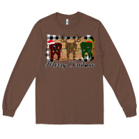 Chestnut Merry Christmas Teeth Long Sleeve Tee - Bettercallsaul