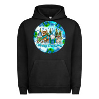 Pigment Black merry christmas Urban Hoodie - CowhideDigitalArt
