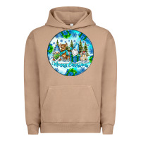 Pigment Burro merry christmas Urban Hoodie - CowhideDigitalArt