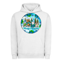 Pigment Lunar Rock merry christmas Urban Hoodie - CowhideDigitalArt