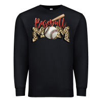 Black baseball mom Premium Sweatshirt - FaDigitalArtStudio