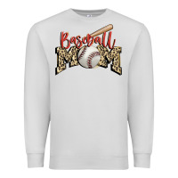 Dove Grey baseball mom Premium Sweatshirt - FaDigitalArtStudio