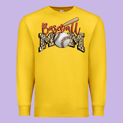 Baseball Mom Premium Sweatshirt Designed By Fadigitalartstudio