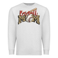 Oatmeal Heather baseball mom Premium Sweatshirt - FaDigitalArtStudio