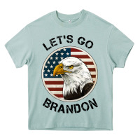 Arona Lets Go Brandon American Bald Eagle Heavy Core Tee - Jasminsmagicworld