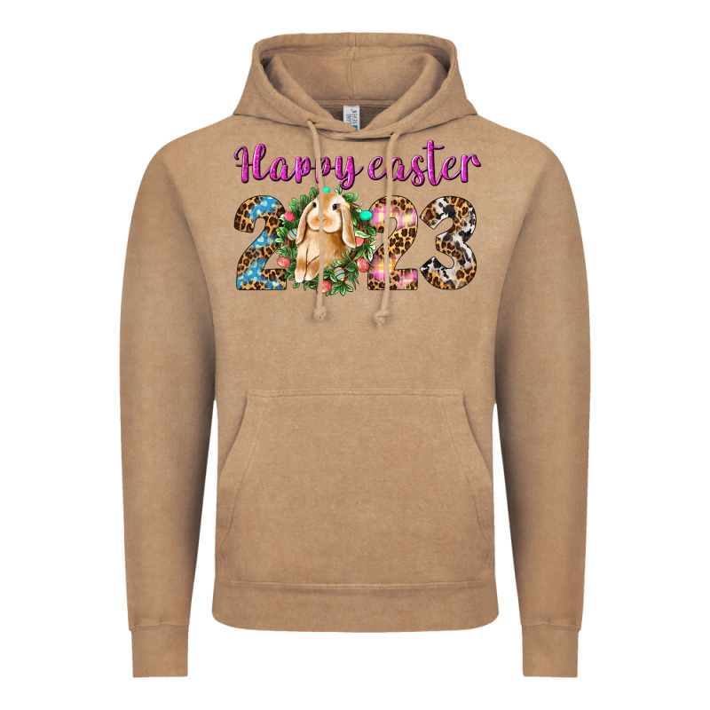 Happy Easter 2023 Vintage Hoodie by BundleAndBundleShop | Teevron