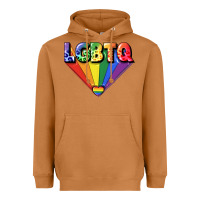 Meerkat lgbtq pride Heavyweight Hoodie - FaDigitalArtStudio