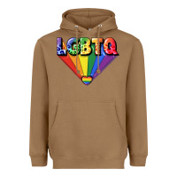 Toasted Coconut lgbtq pride Heavyweight Hoodie - FaDigitalArtStudio