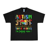 Black autism mom some people look up to their heroes Urban Heavy Tee - LillyAllenDesigns