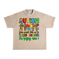French Oak autism mom some people look up to their heroes Urban Heavy Tee - LillyAllenDesigns