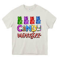Cream candy monster with jelly bear Heavy Core Tee - AdoDesignShop
