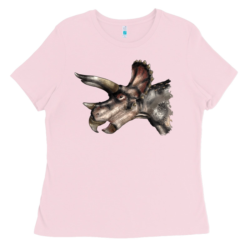 Triceratops Horridus Face Ladies Tee by LillyAllenDesigns | Teevron