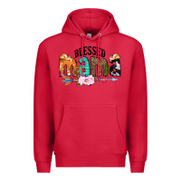 Cardinal Blessed Mama Premium Hoodie - CowCowDesign